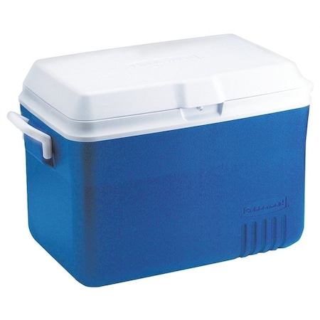 Rubbermaid 48 Quart Blue Cooler FG2A1502MODBL